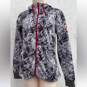 Columbia Women's Black and White Ski Jacket